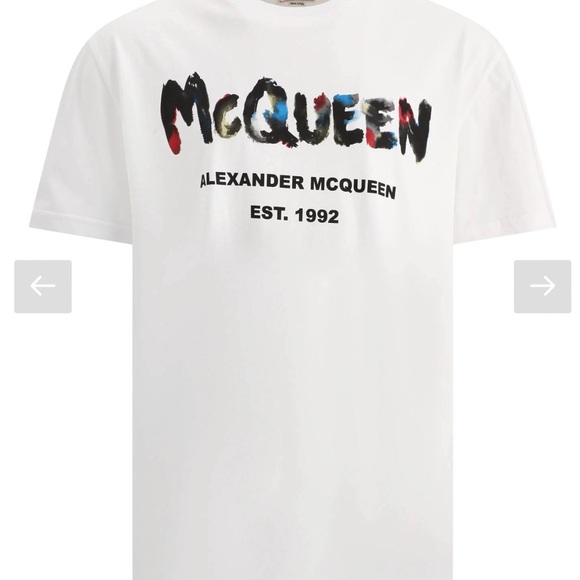 Authentic Alexander McQueen Men’s Tshirt-Size Large